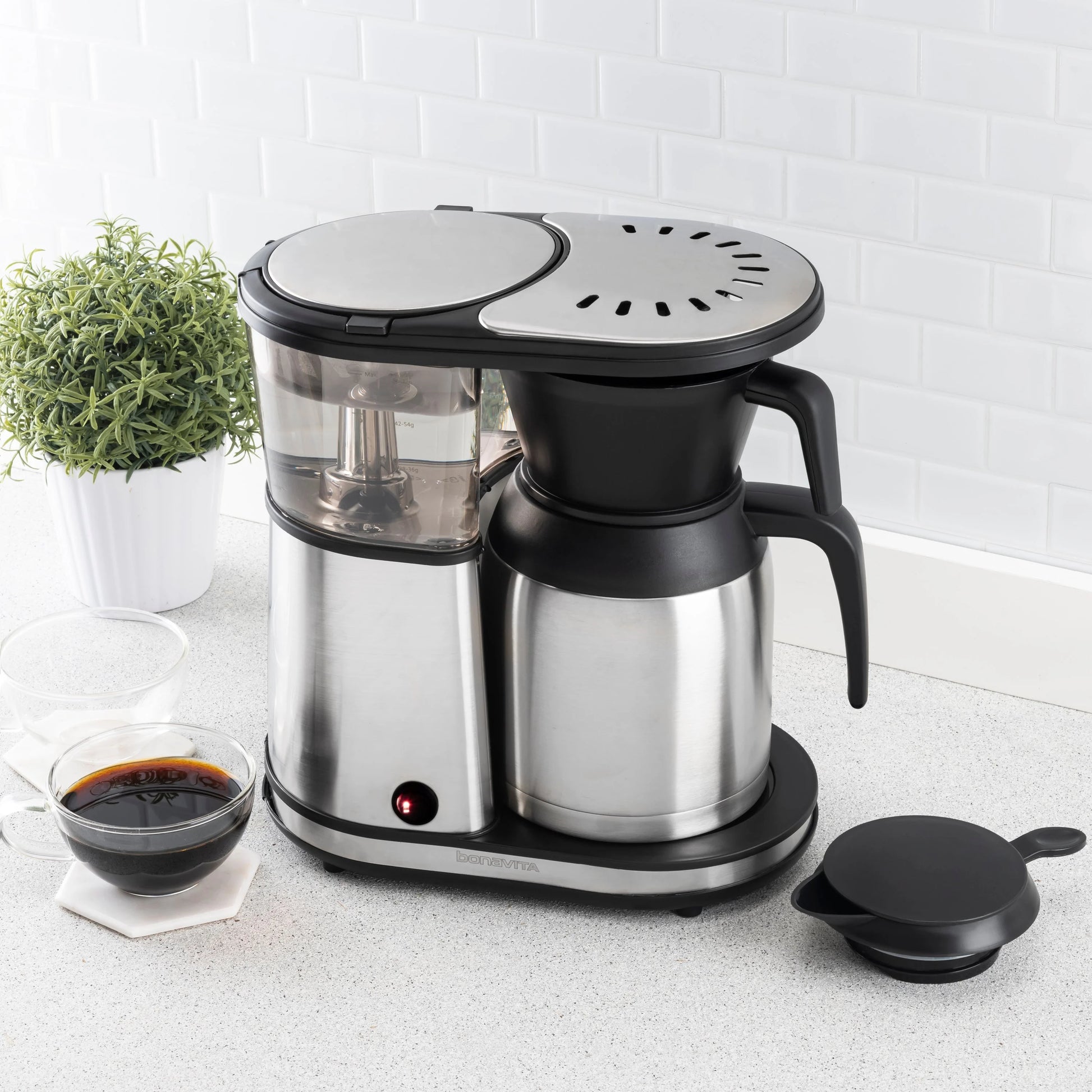 Bonavita 8-Cup Stainless Steel Carafe Coffee Brewer – The Concentrated Cup